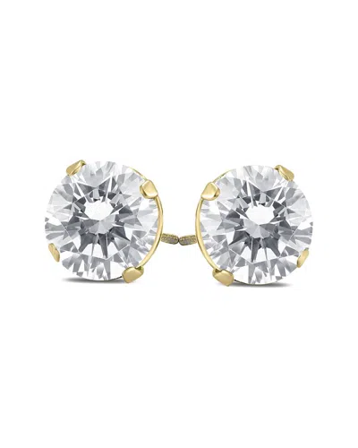 True Diamond 14k 0.46 Ct. Tw. Diamond Studs In Gold