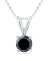 True Diamond 14k 0.71 Ct. Tw. Diamond Solitaire Necklace