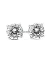 True Diamond 14k 2.00 Ct. Tw. Diamond Studs In Metallic