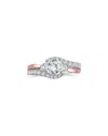 True Diamond 14k Two-tone 1.23 Ct. Tw. Diamond Ring