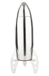 True Fabrications Irving Rocket Cocktail Shaker In Silver