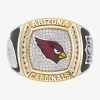 True Fans Fine Jewelry Arizona Cardinals Mens 1/2 Ct. Natural White Diamond 10k Two Tone Gold Fashion Ring In Gold