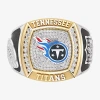 True Fans Fine Jewelry Tennessee Titans Mens 1/2 Ct. Natural White Diamond 10k Two Tone Gold Fashion Ring In Multi