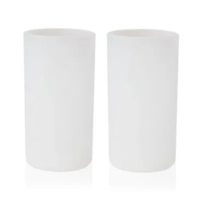 True Flexi Silicone Highball Tumblers In Clear