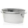 True Galvanized Ice Bucket In Silver