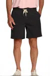 True Grit Dawn To Dusk Short In Charcoal In Black