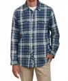 True Grit Daybreak Icon Shirt In Indigo In Blue