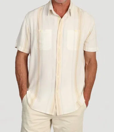 True Grit Havana Shirt In Natural In White