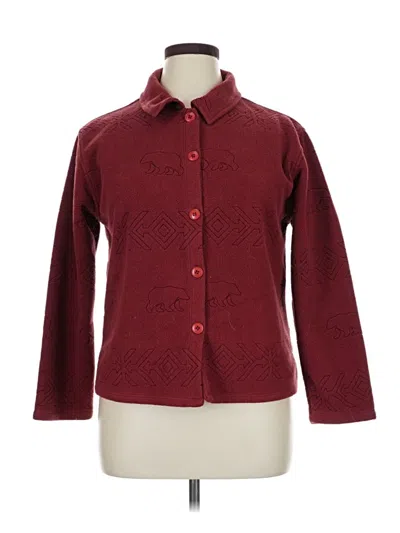 Pre-owned True Grit Jacket In Burgundy