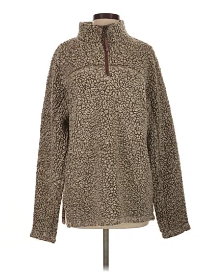 Pre-owned True Grit Pullover Sweater In Brown