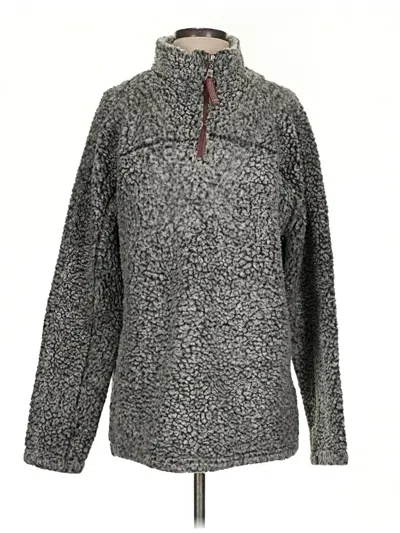 Pre-owned True Grit Pullover Sweater In Gray