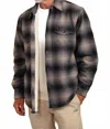 True Grit Sky Ridge Summit Shirt Jacket In Indigo In Multi