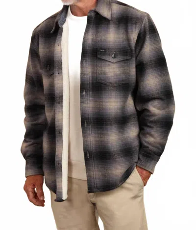 True Grit Sky Ridge Summit Shirt Jacket In Indigo In Multi