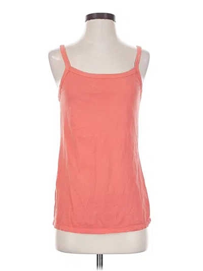 Pre-owned True Grit Tank Top Orange Halter Neckline Tops