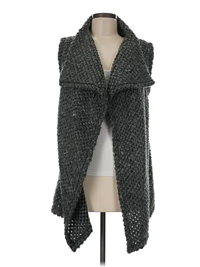 Pre-owned True Grit Vest In Gray