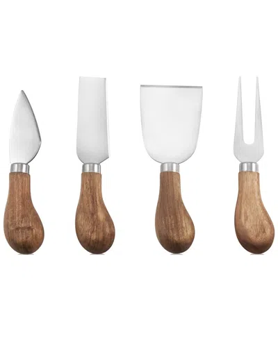 True Grove Gourmet Cheese Tool Set In Brown