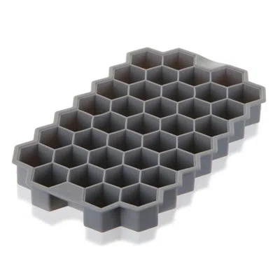 True Honeycomb Ice Tray In Grey