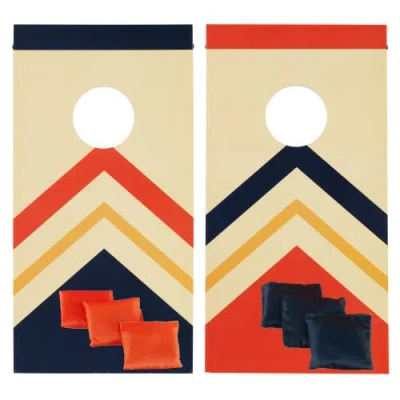 True Indoor Cornhole Set In Animal Print