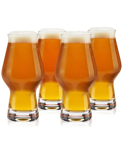 True Ipa Beer Glasses In Transparent