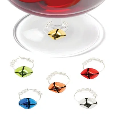 True Jingle Holiday Wine Charms In Assorted