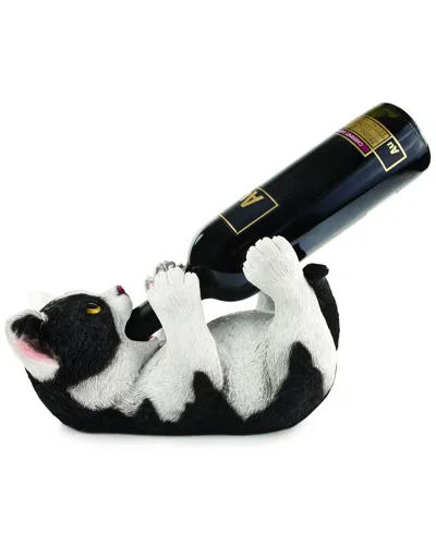 True Klutzy Kitty Bottle Holder In Black