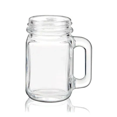 True Mason Jar 1 oz Shot Glasses In Clear