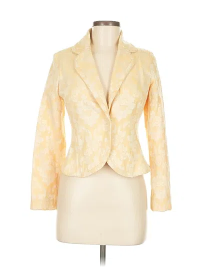 Pre-owned True Meaning Blazer Jacket In Gold
