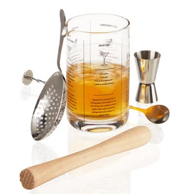 True Mixologist Bar Set In Assorted