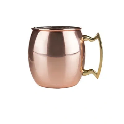 True Moscow Mule 16 oz Copper Plated Mug With Zinc Alloy Handle