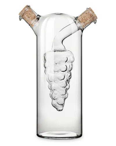 True Napa: Oil & Vinegar Cruet In Clear