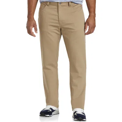 True Nation 5-pocket Everyday Stretch Twill Pants In Khaki