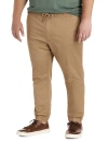 True Nation By Dxl Big & Tall All-day Slim Fit Joggers In Brown