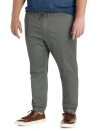 True Nation By Dxl Big & Tall All-day Slim Fit Joggers In Brown