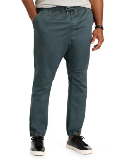 True Nation By Dxl Big & Tall All-day Slim Fit Joggers In Blue
