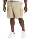 True Nation By Dxl Big & Tall Belted Cargo Shorts In Sand