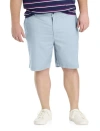 True Nation By Dxl Big & Tall Everyday Flex Shorts In Blue Fog