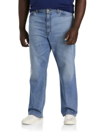 True Nation By Dxl Big & Tall Loose Fit Jeans In Blue