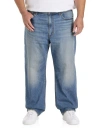 True Nation By Dxl Big & Tall Relaxed-fit Stretch Jeans In Dirty Secrets
