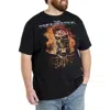 True Nation By Dxl Big & Tall The Terminator Robot Graphic Tee In Black