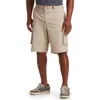 True Nation Stretch Ripstop Cargo Shorts In Khaki