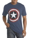 TRUE NATION TRUE NATION BY DXL COMICS CAPTAIN AMERICA GRAPHIC TEE