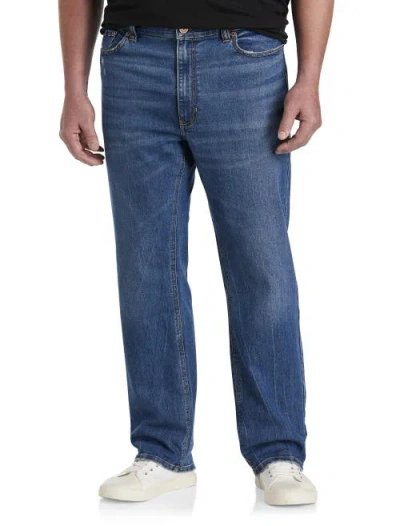 True Nation Vintage Athletic-fit Jeans In Vintage Blue