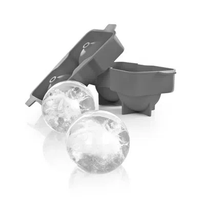 True Neptune 2.25" Silicone Ice Sphere Mold In Gray