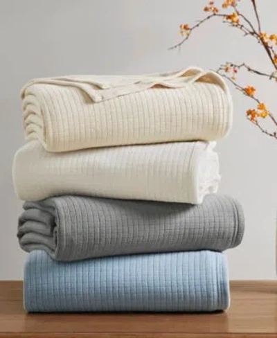 True North By Sleep Philosophy Microfleece Blankets In Blue