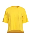 True Ny Woman T-shirt Yellow Size Xs Cotton