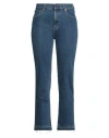 True Nyc Woman Jeans Blue Size 30 Cotton, Elastane In Blue