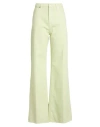 True Nyc Woman Jeans Light Green Size 28 Cotton