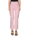 True Nyc Woman Denim Pants Pink Size 27 Cotton In Pink