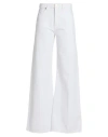 True Nyc Woman Jeans White Size 27 Cotton In White