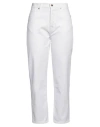 True Nyc Woman Jeans White Size 27 Cotton In White